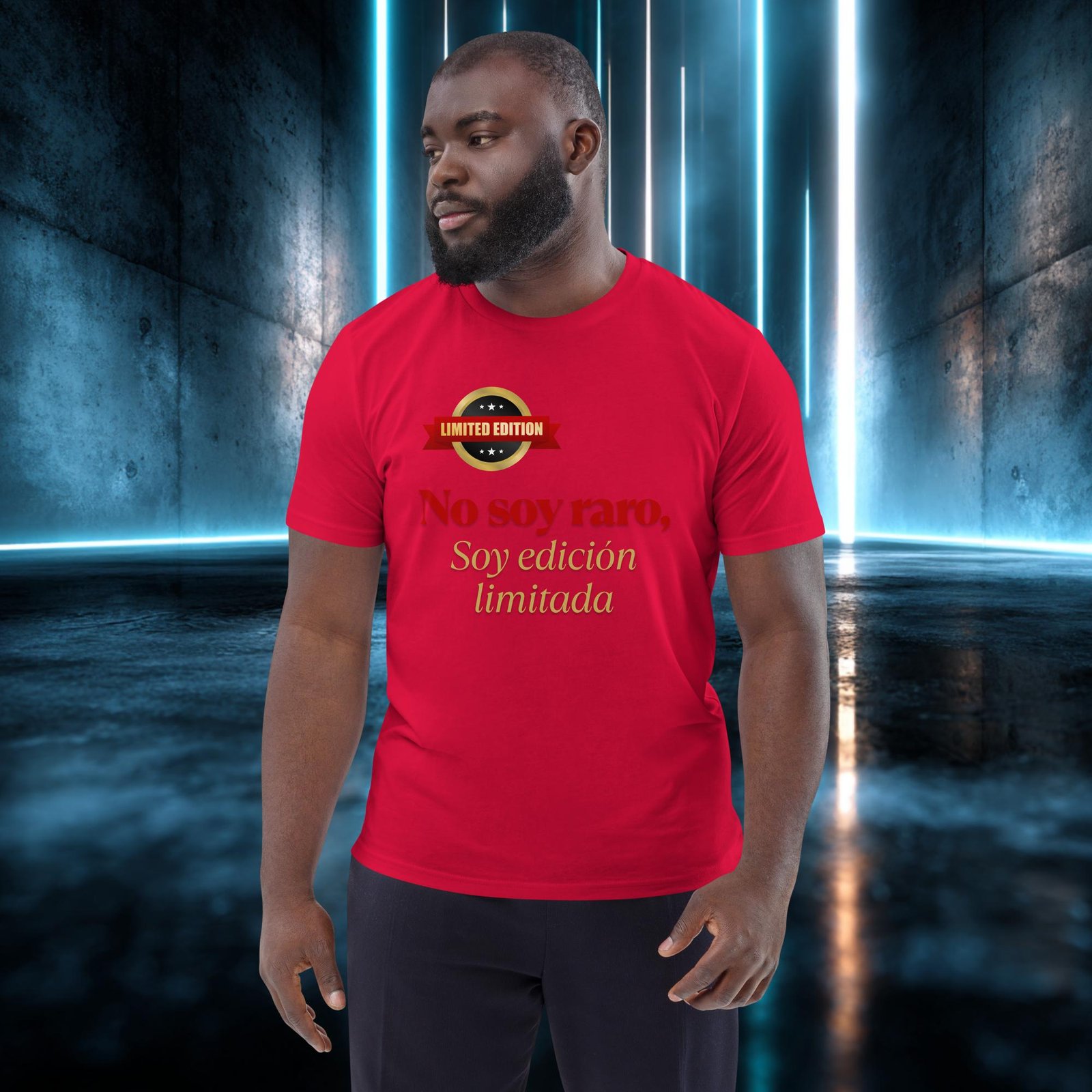 Camiseta orgánica con diseño No Soy Raro, Edición Limitada — color 3