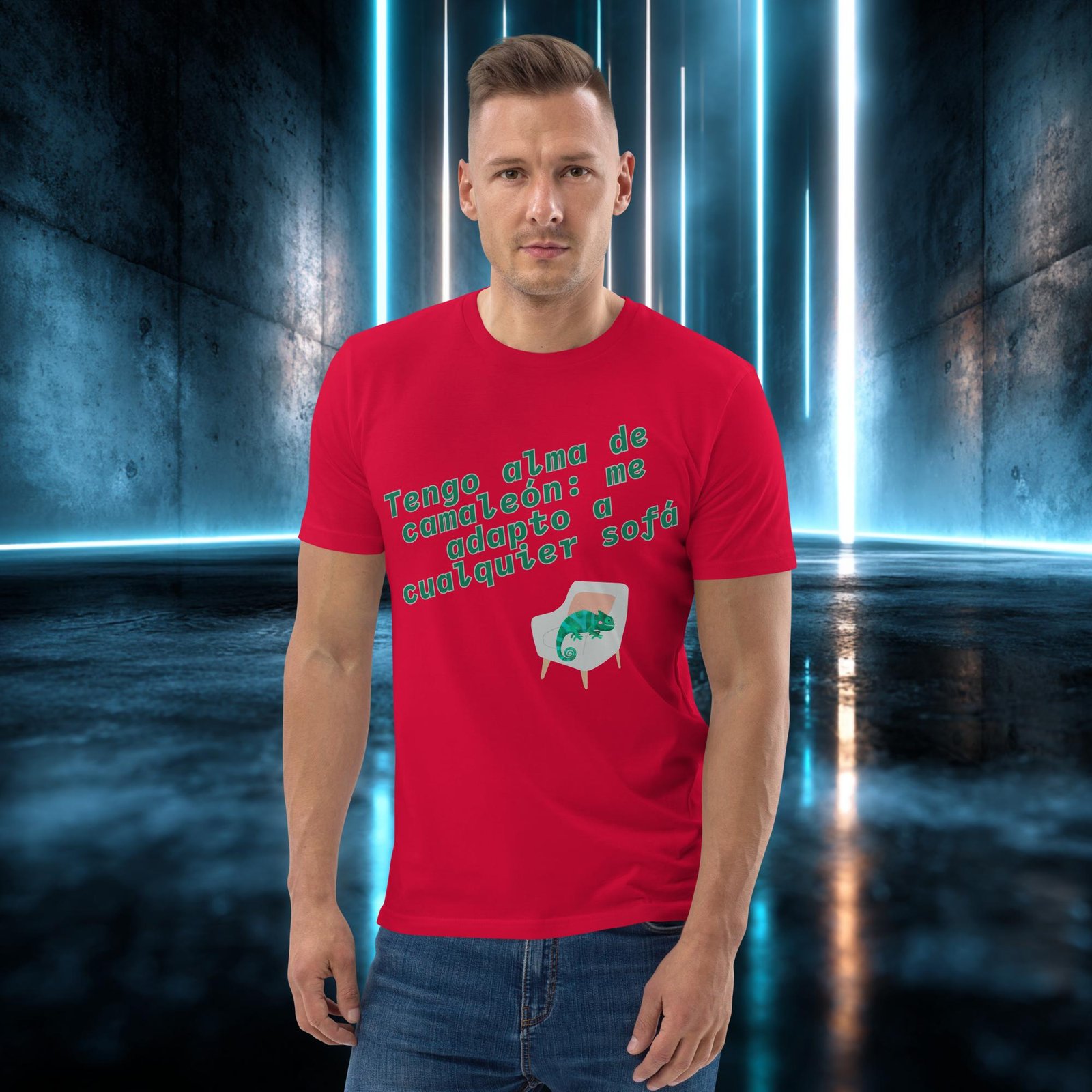 Camiseta orgánica con diseño Alma de Camaleón — color 4