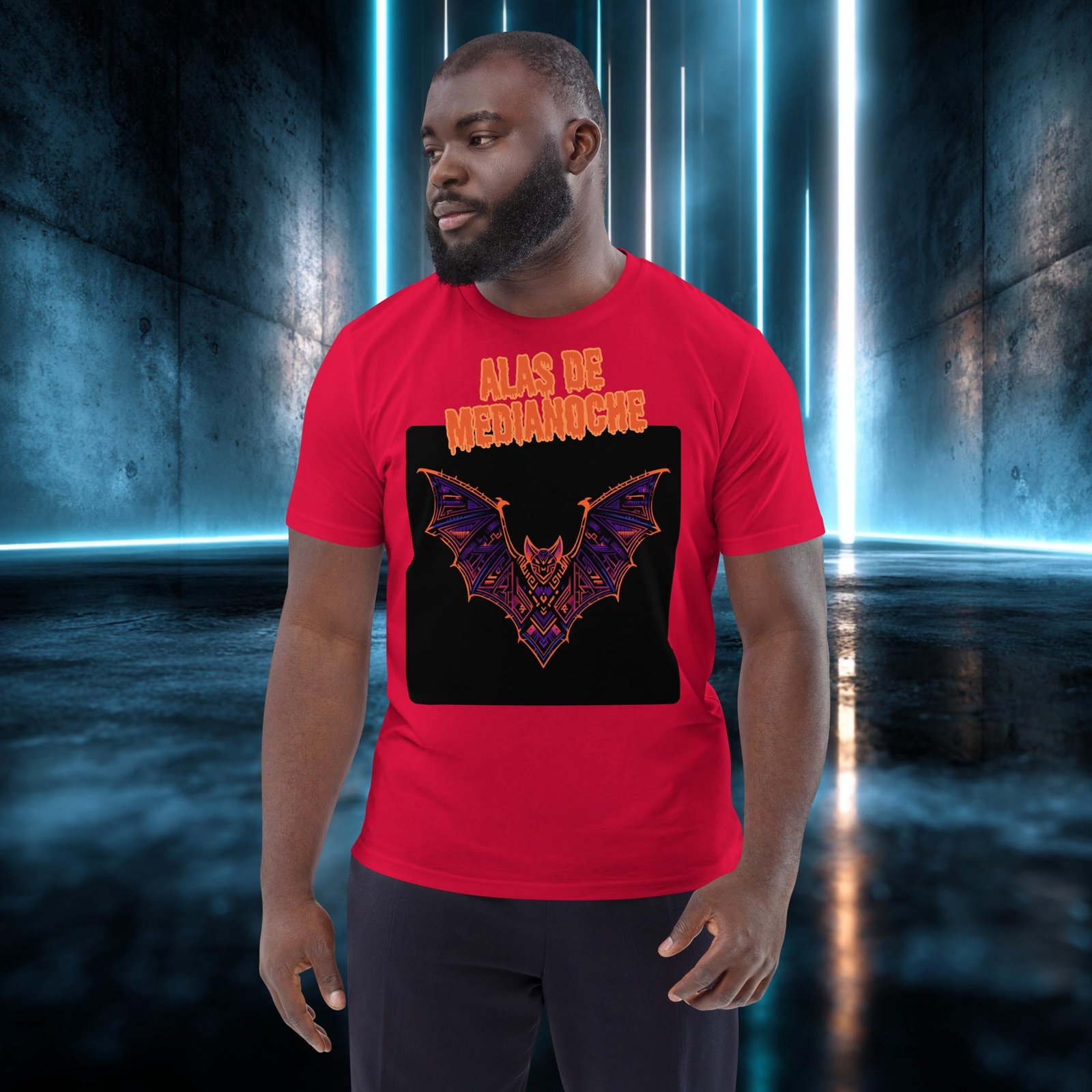 Camiseta orgánica con diseño Alas de Medianoche — color 4