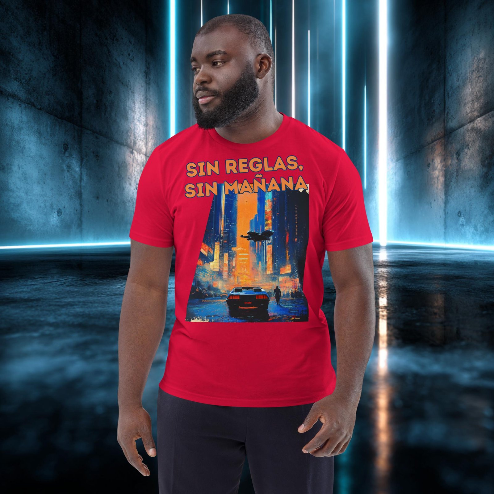 Camiseta orgánica con diseño Sin Reglas, Sin Mañana — color 4