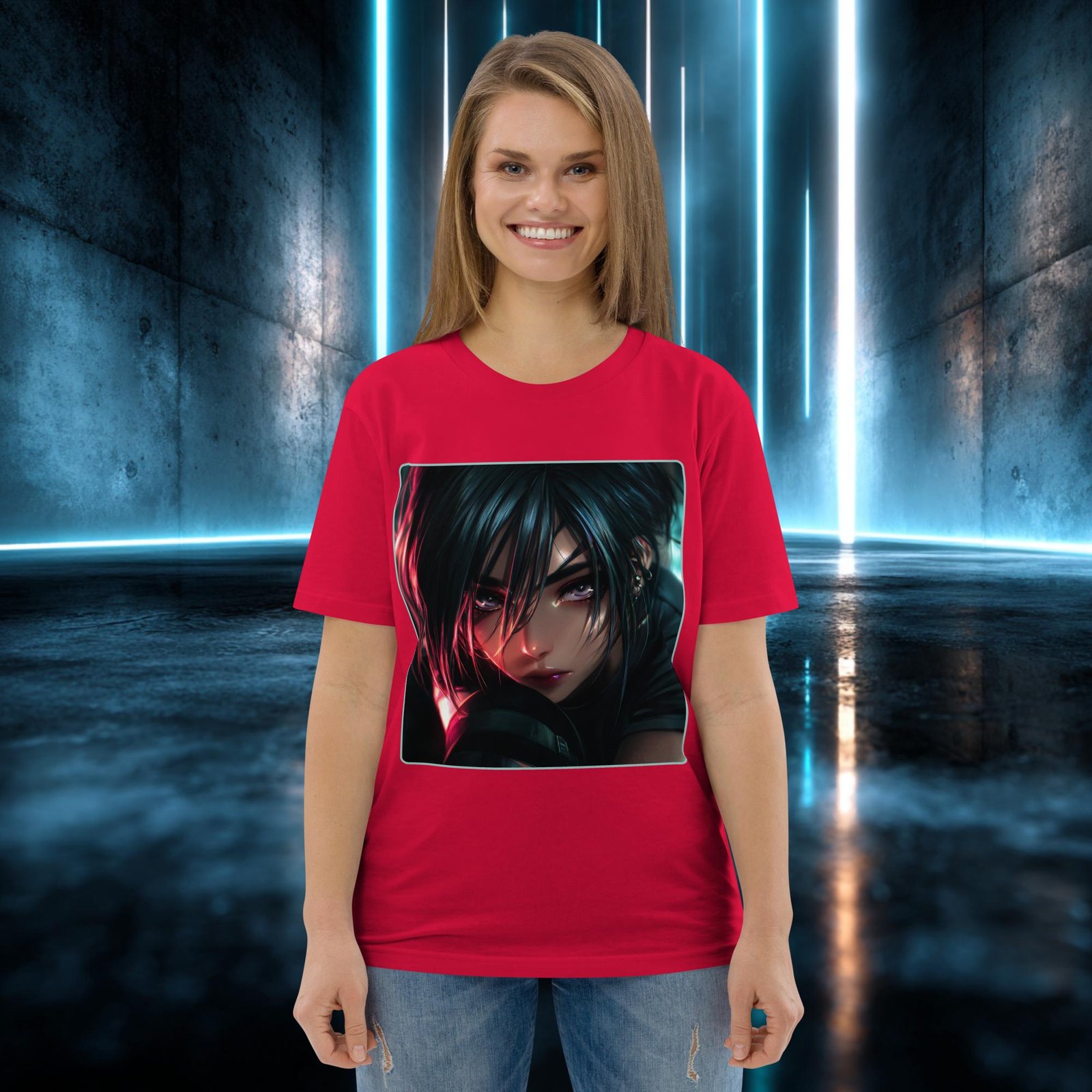 Camiseta orgánica con diseño Ojos que No Ceden — color 4