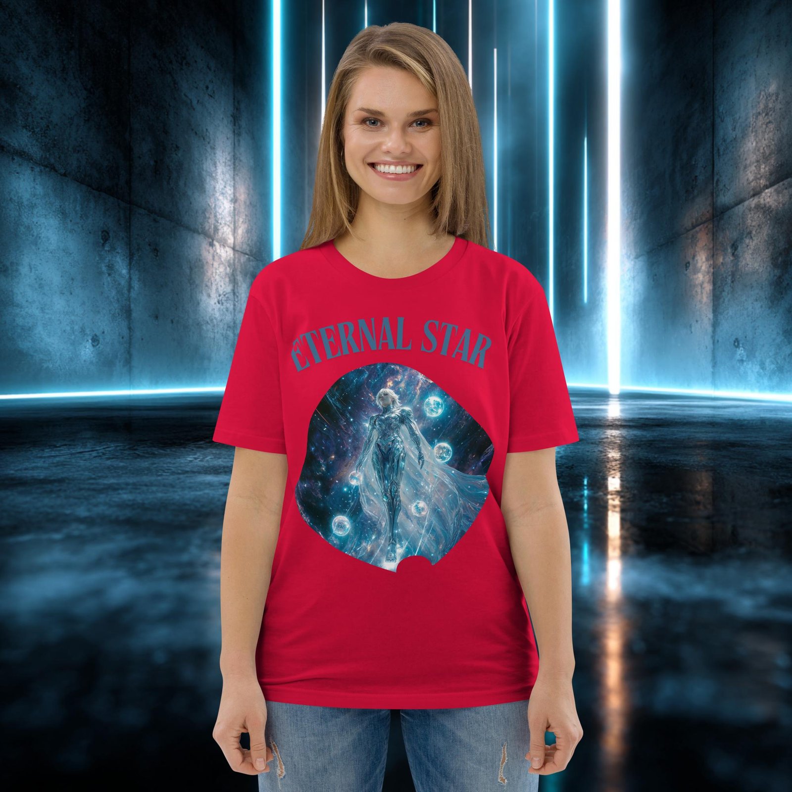 Camiseta orgánica con diseño Estrella Eterna — color 3