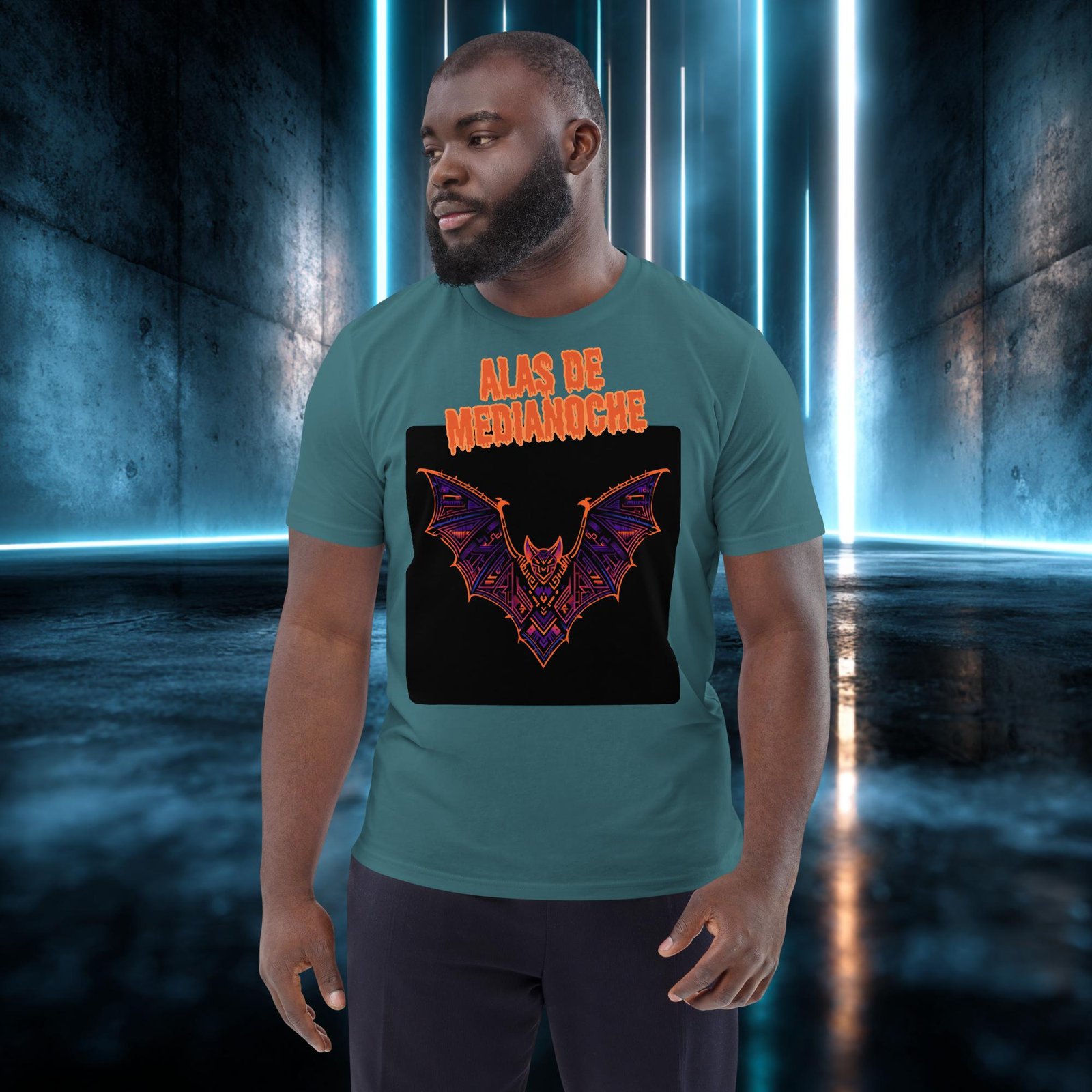 Camiseta orgánica con diseño Alas de Medianoche — color 8