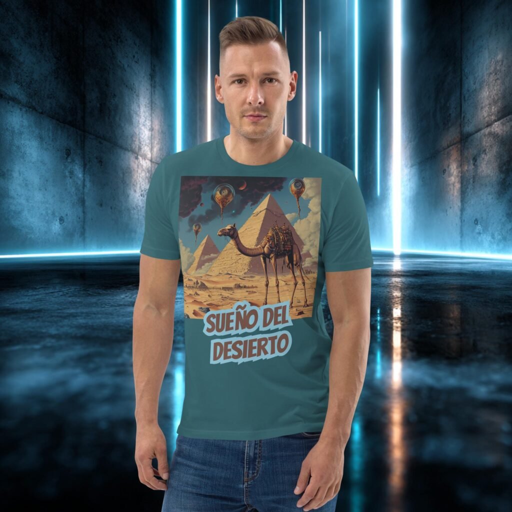 Camiseta orgánica con diseño Sueño del Desierto