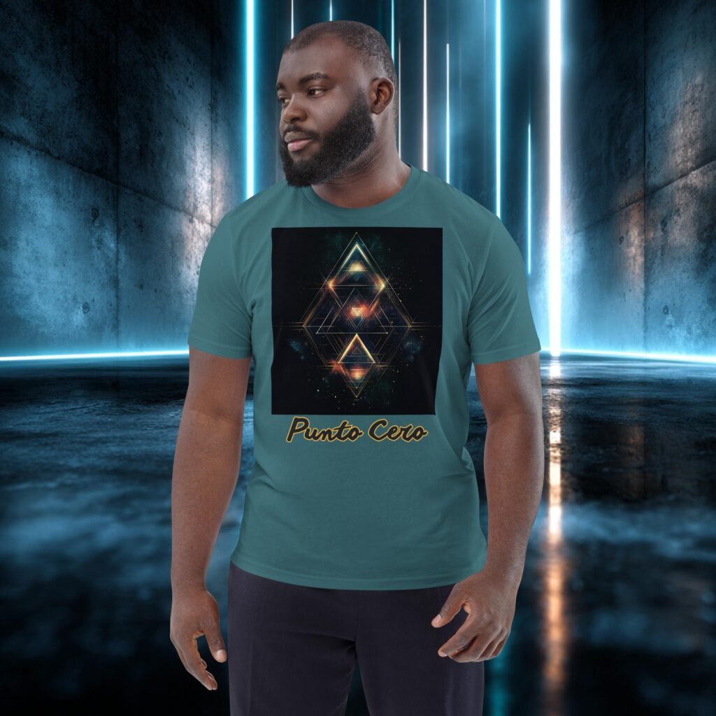 Camiseta orgánica con diseño Punto Cero