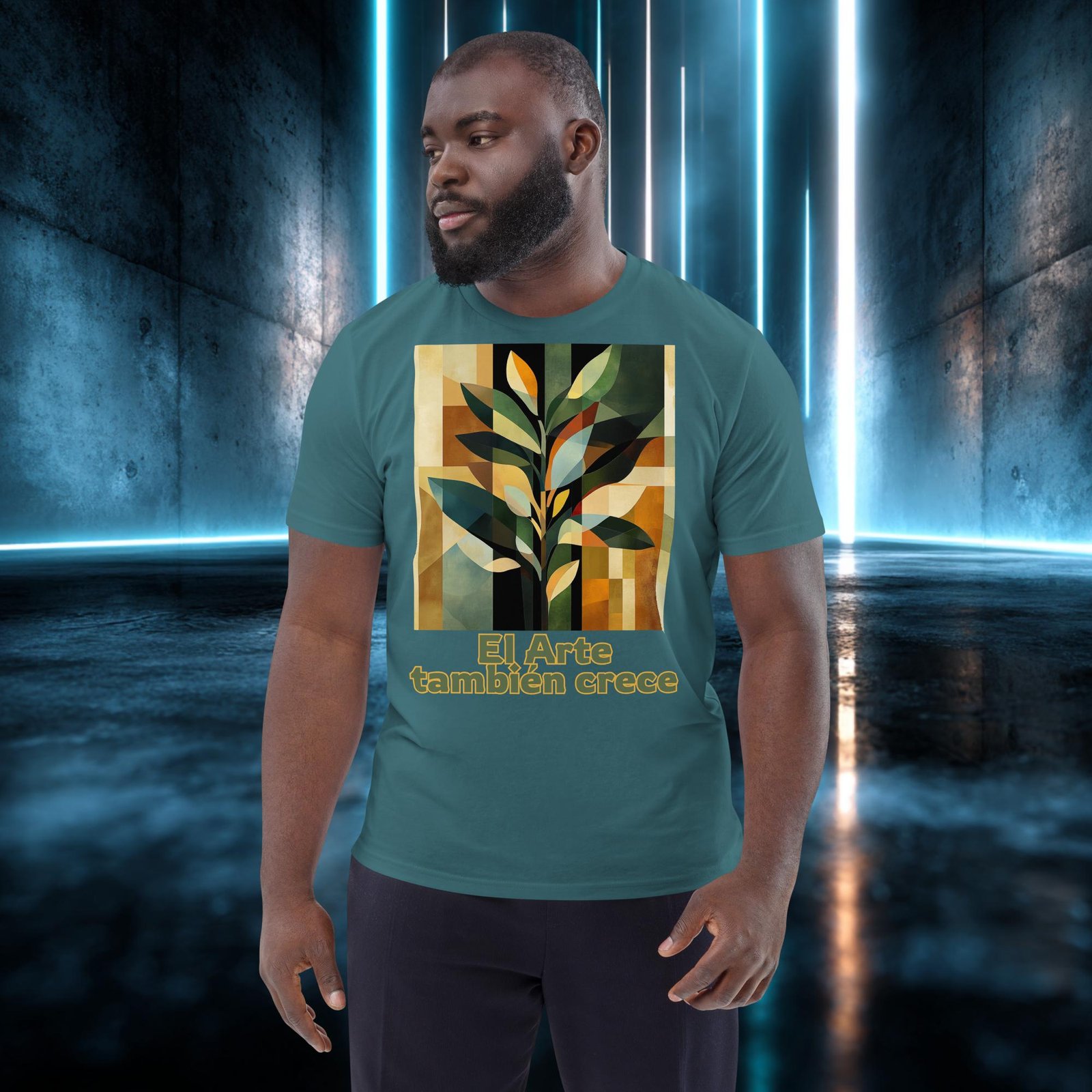 Camiseta orgánica con diseño El Arte También Crece — color 8