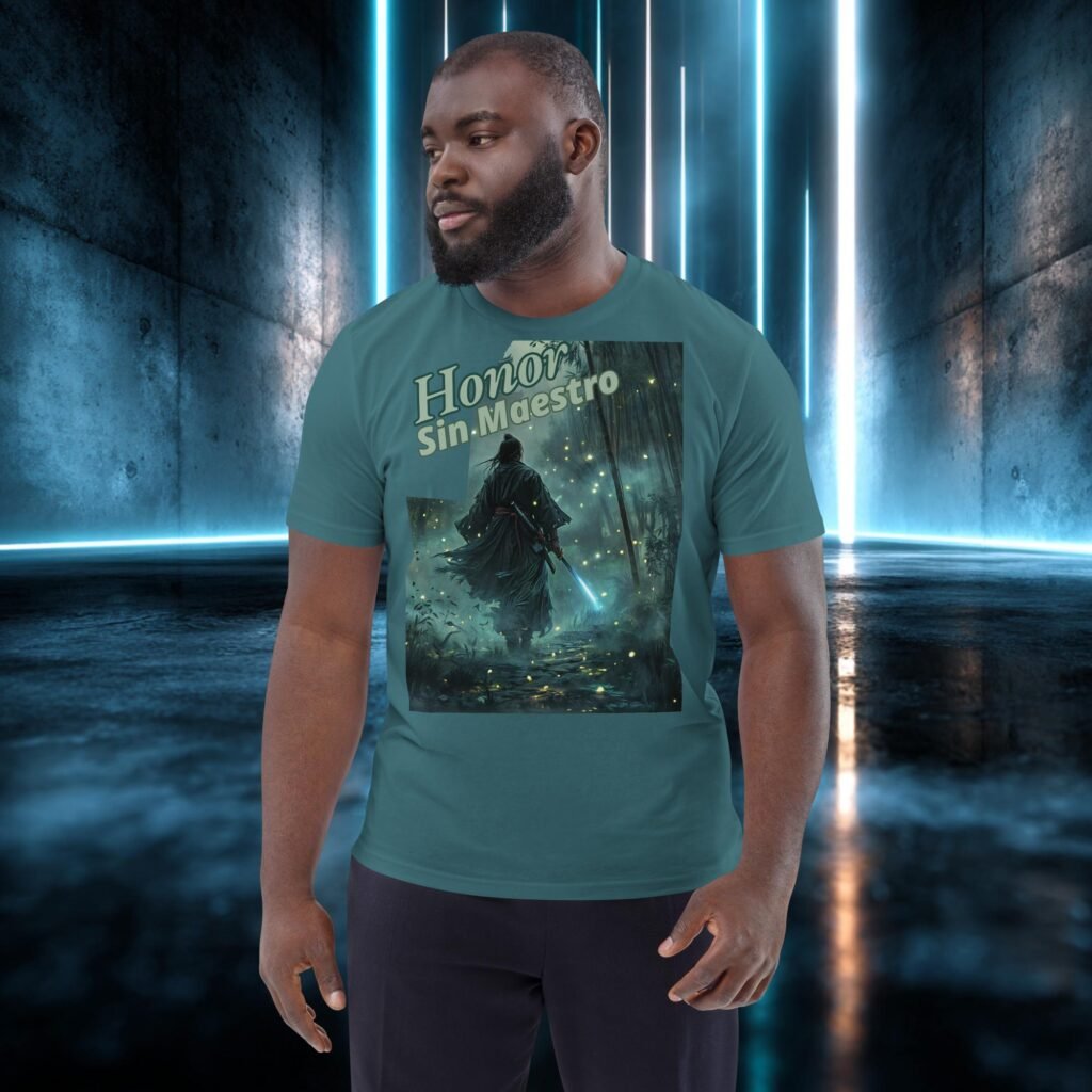 Camiseta orgánica con diseño Honor Sin Maestro