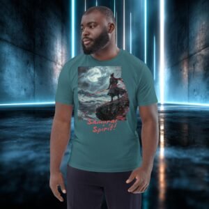Camiseta orgánica con diseño Espíritu Samurái