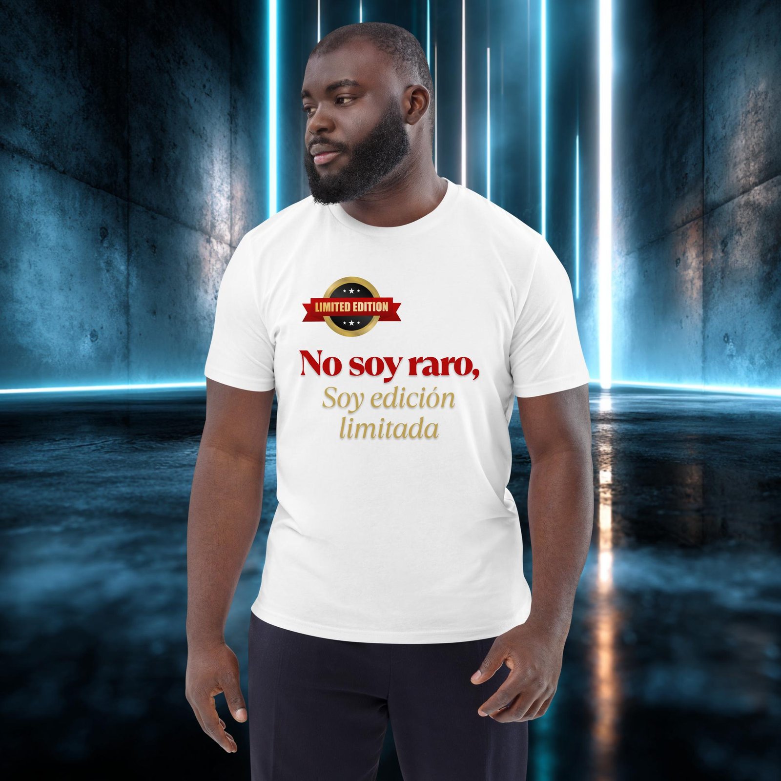 Camiseta orgánica con diseño No Soy Raro, Edición Limitada — color 4