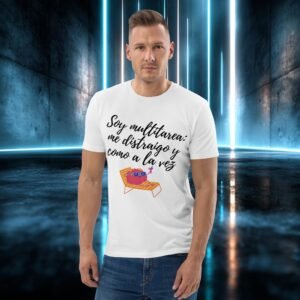 Camiseta orgánica con diseño Soy Multitarea