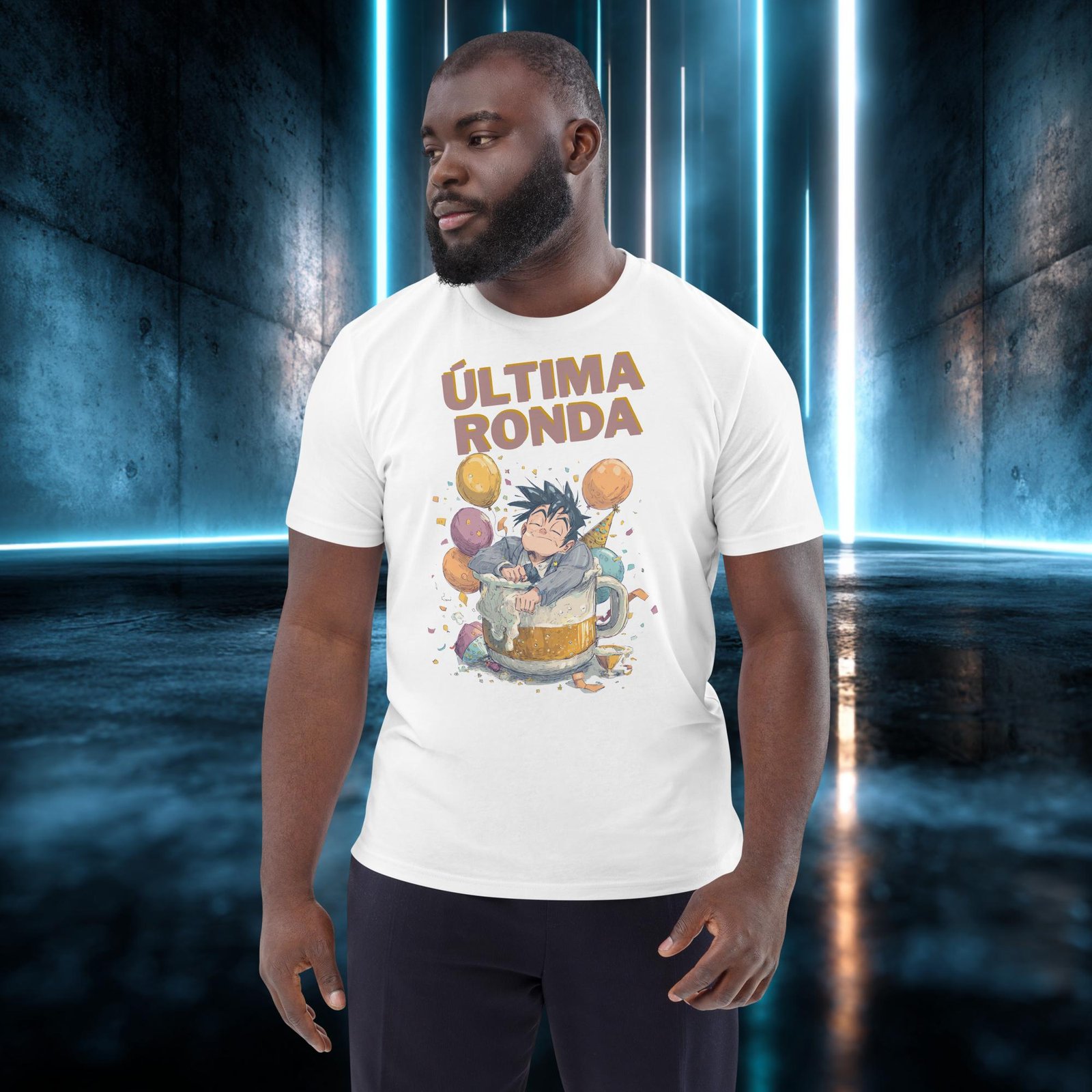 Camiseta orgánica con diseño Última Ronda — color 5