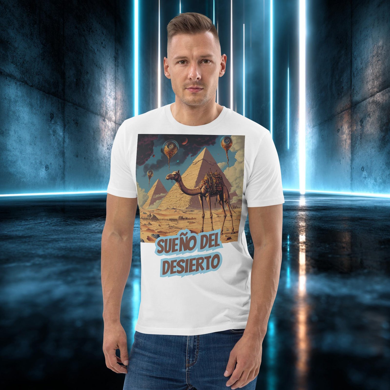 Camiseta orgánica con diseño Sueño del Desierto — color 5