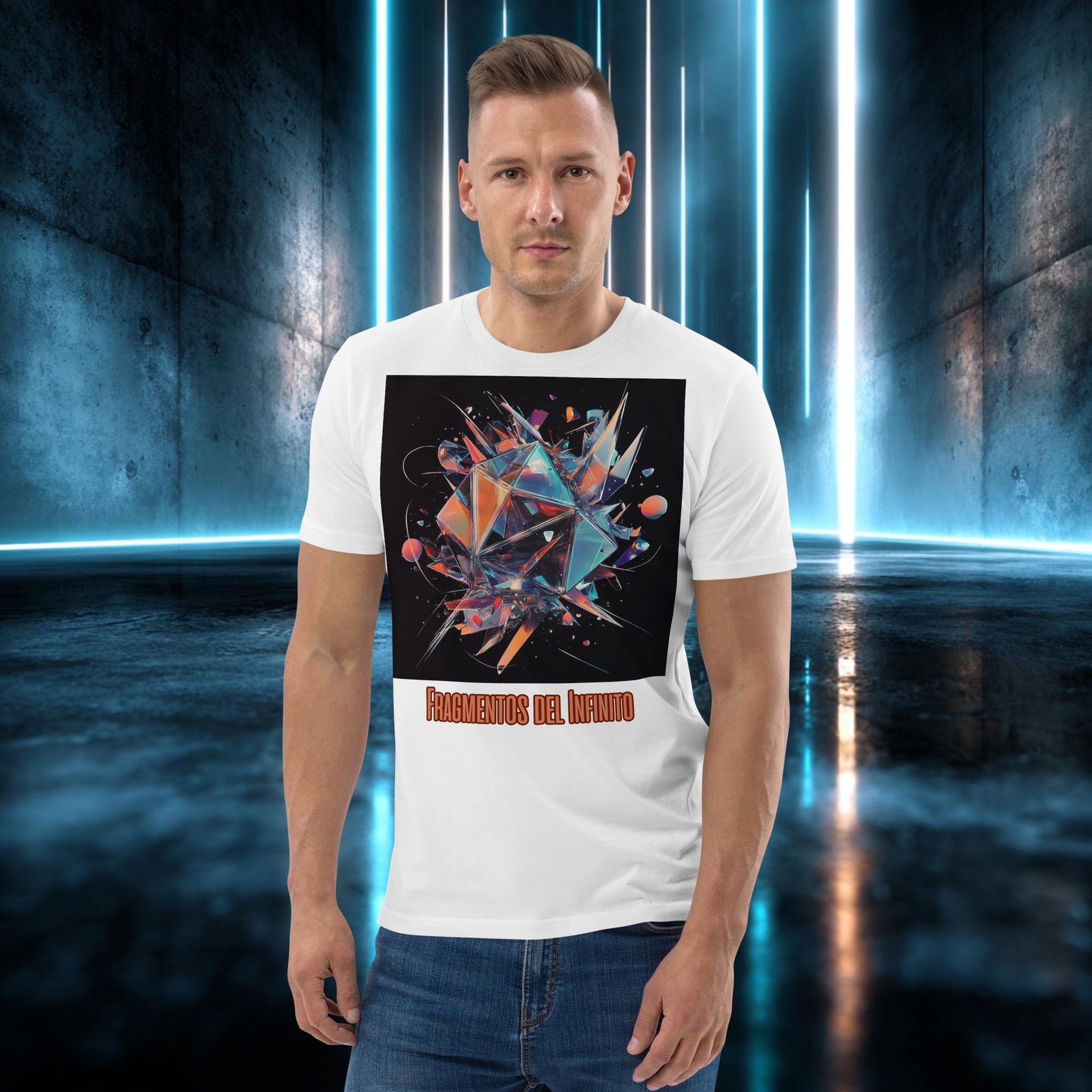 Camiseta orgánica con diseño Fragmentos del Infinito — color 5