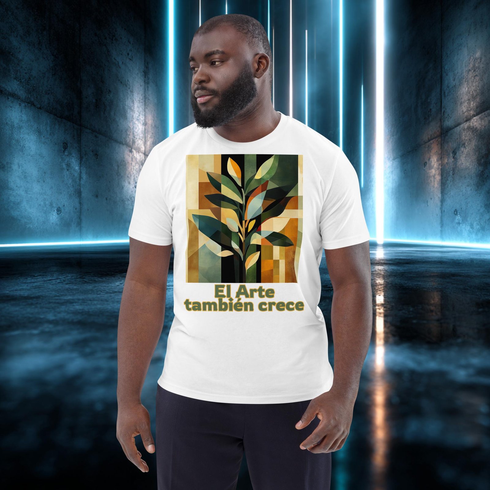 Camiseta orgánica con diseño El Arte También Crece — color 5