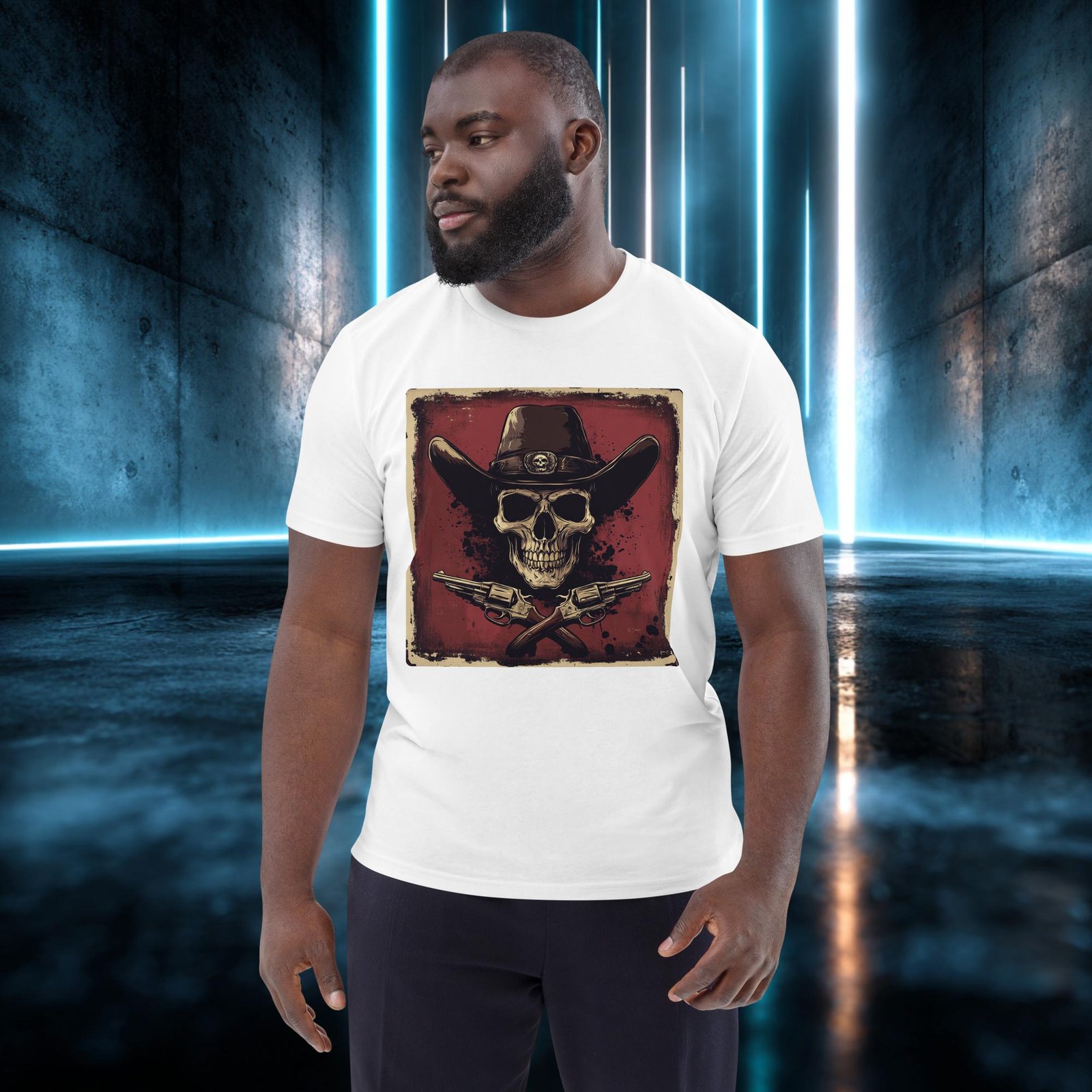 Camiseta orgánica con diseño Duelo de Ultratumba — color 5