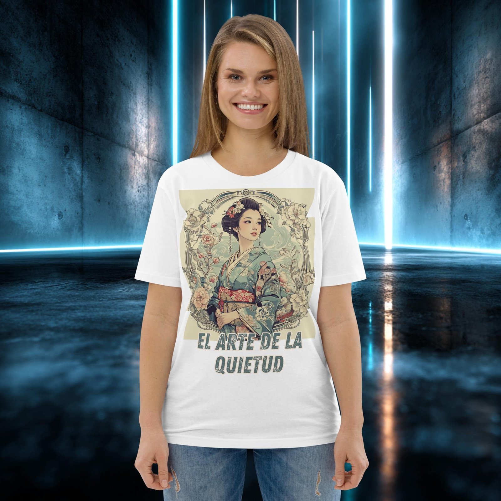 Camiseta orgánica con diseño El Arte de la Quietud — color 5