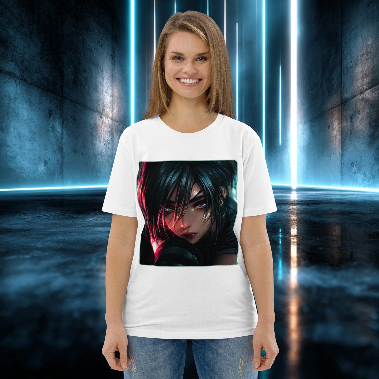 Camiseta orgánica con diseño Ojos que No Ceden — color 5