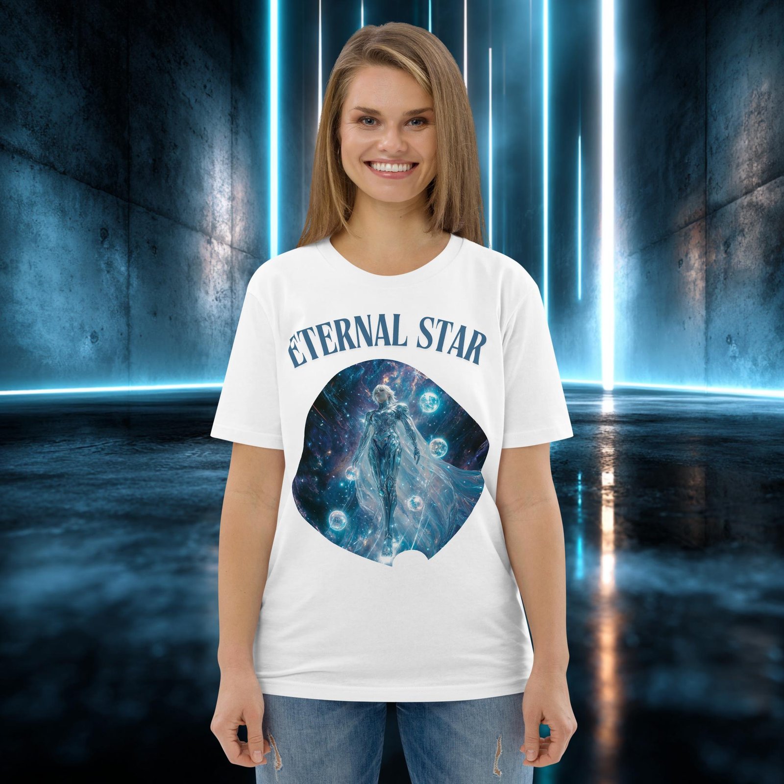 Camiseta orgánica con diseño Estrella Eterna — color 4