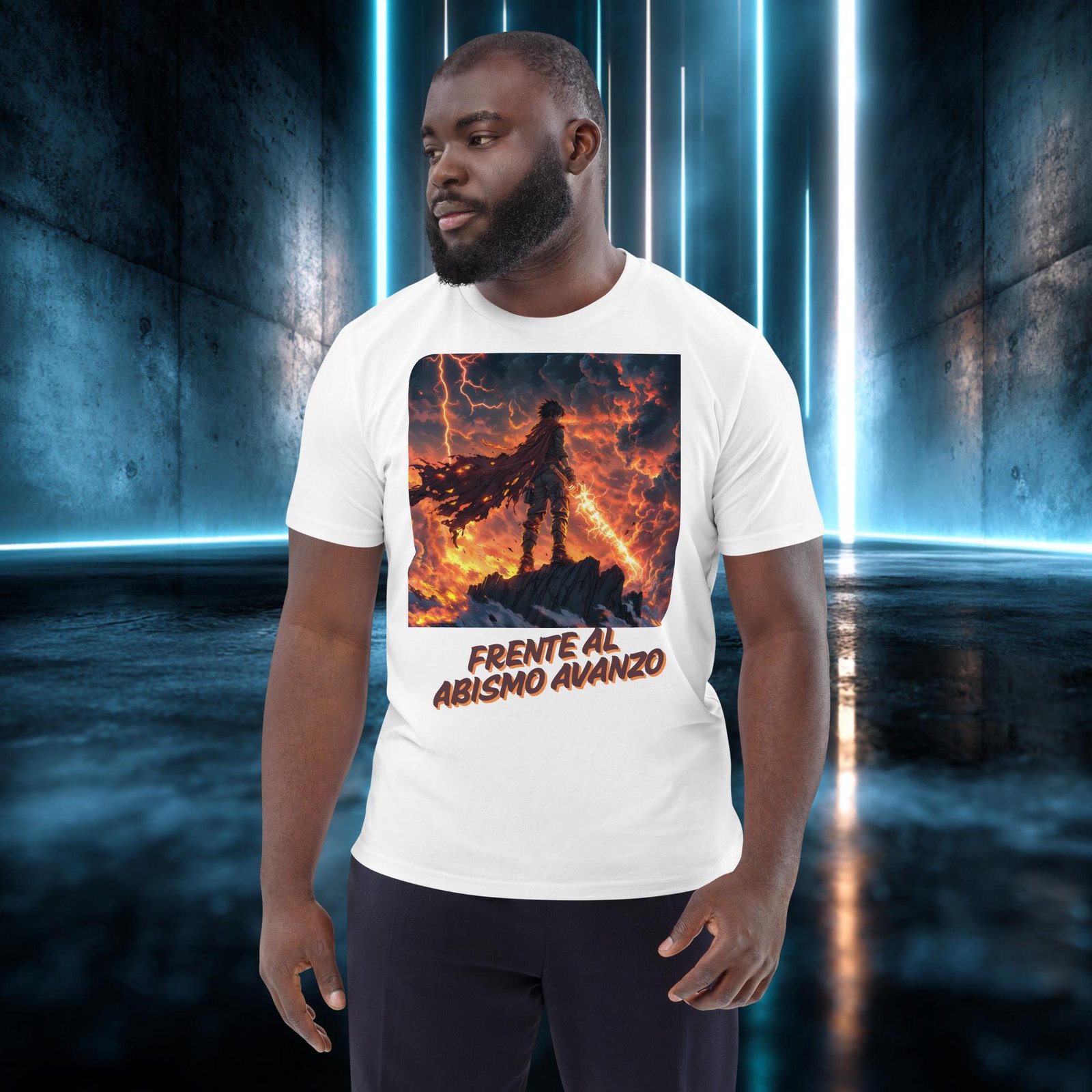 Camiseta orgánica con diseño Frente al Abismo Avanzo — color 5