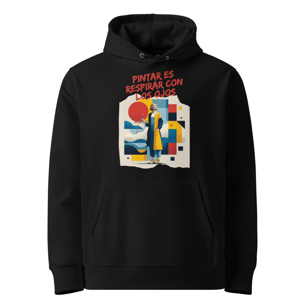 Pintar Es Respirar con los Ojos en sudadera
