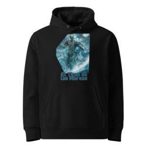 El Titán de las Mareas en sudadera