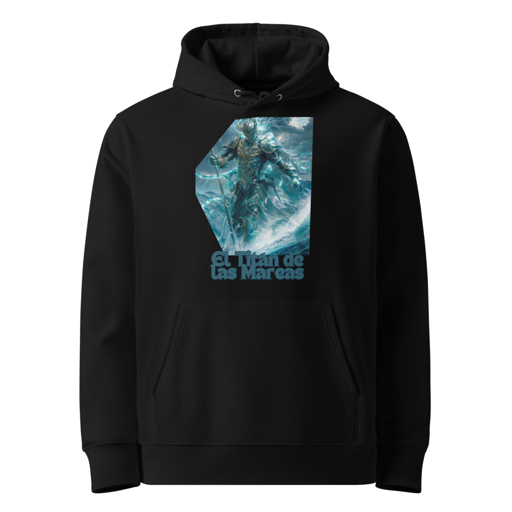 El Titán de las Mareas en sudadera