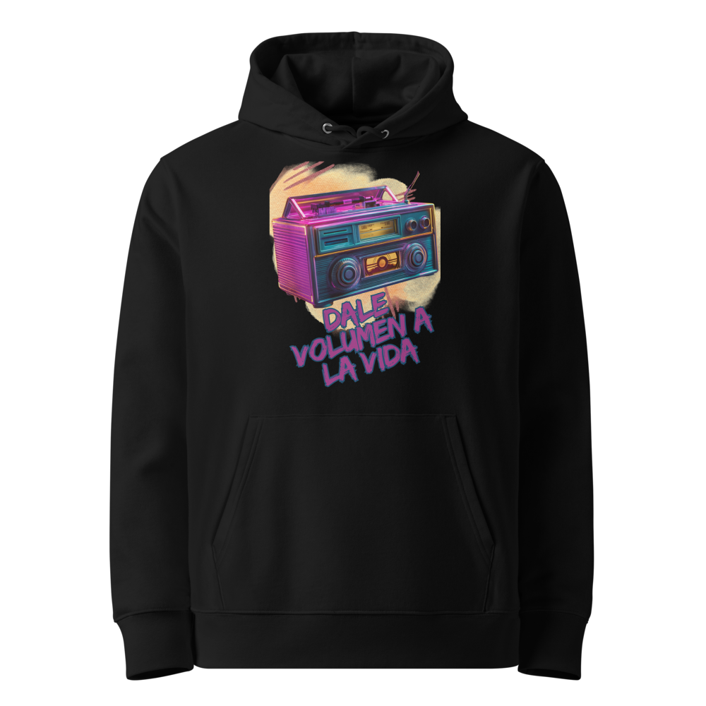 Dale Volumen a la Vida en sudadera
