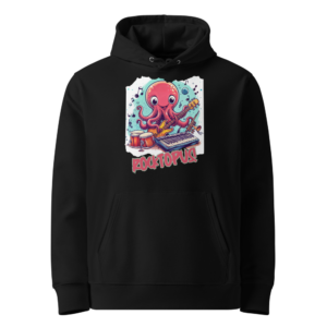 Pulpo Rockero en sudadera