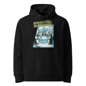Negocios Fríos, Ideas Calientes en sudadera
