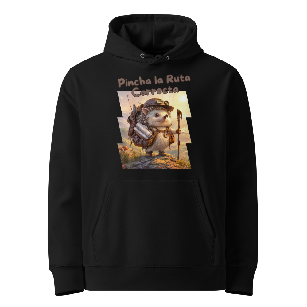 Erizo Aventurero en sudadera