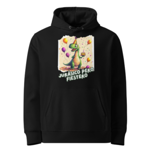 Jurásico pero Fiestero en sudadera