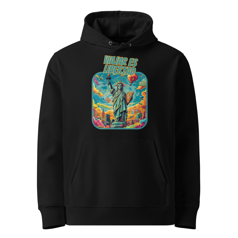 Viajar Es Libertad en sudadera