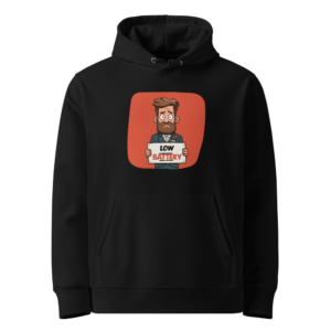Batería Baja en sudadera