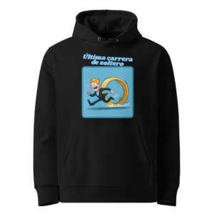 Última Carrera de Soltero en sudadera
