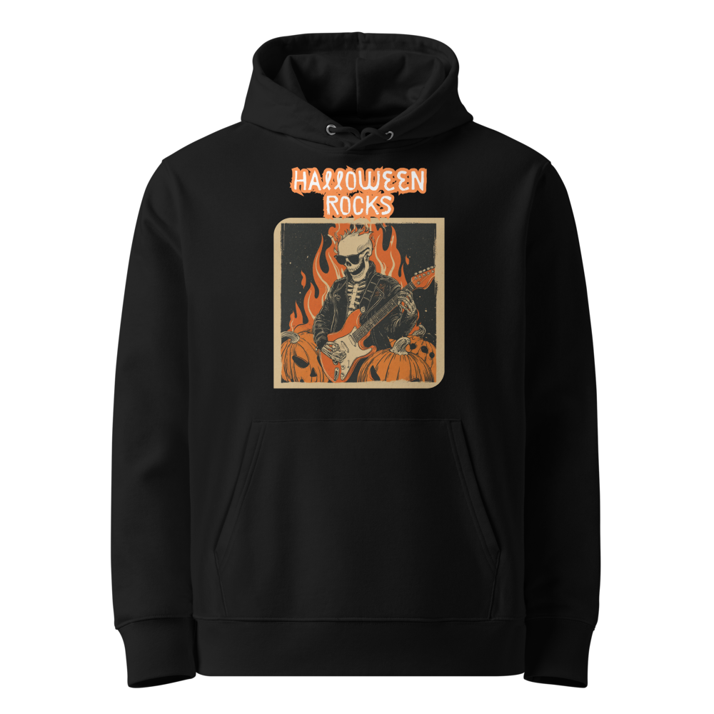Esqueleto Rockero en sudadera