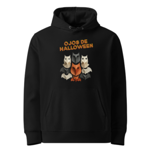 Ojos de Halloween en sudadera