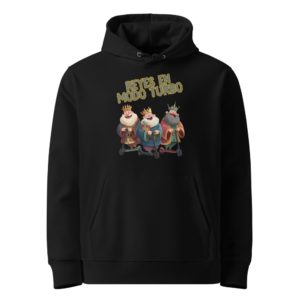 Reyes en Modo Turbo en sudadera