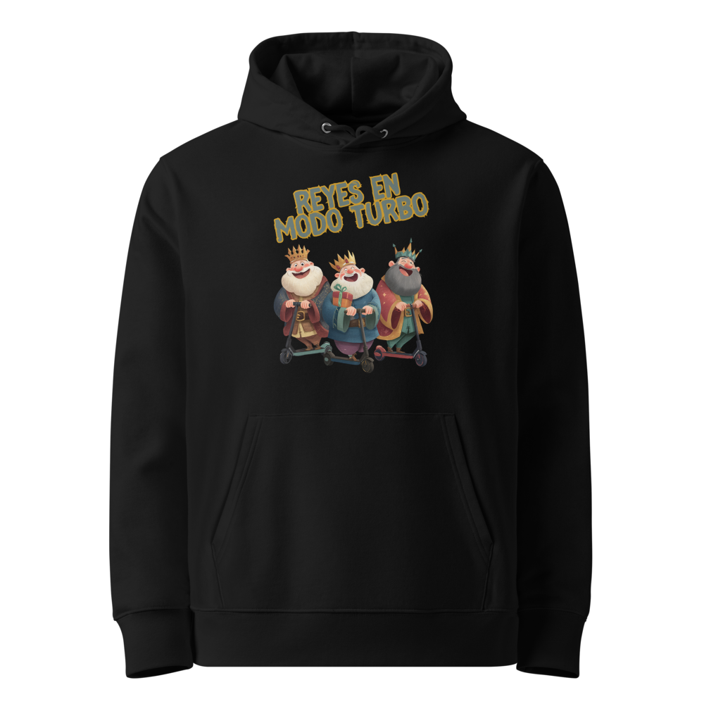 Reyes en Modo Turbo en sudadera