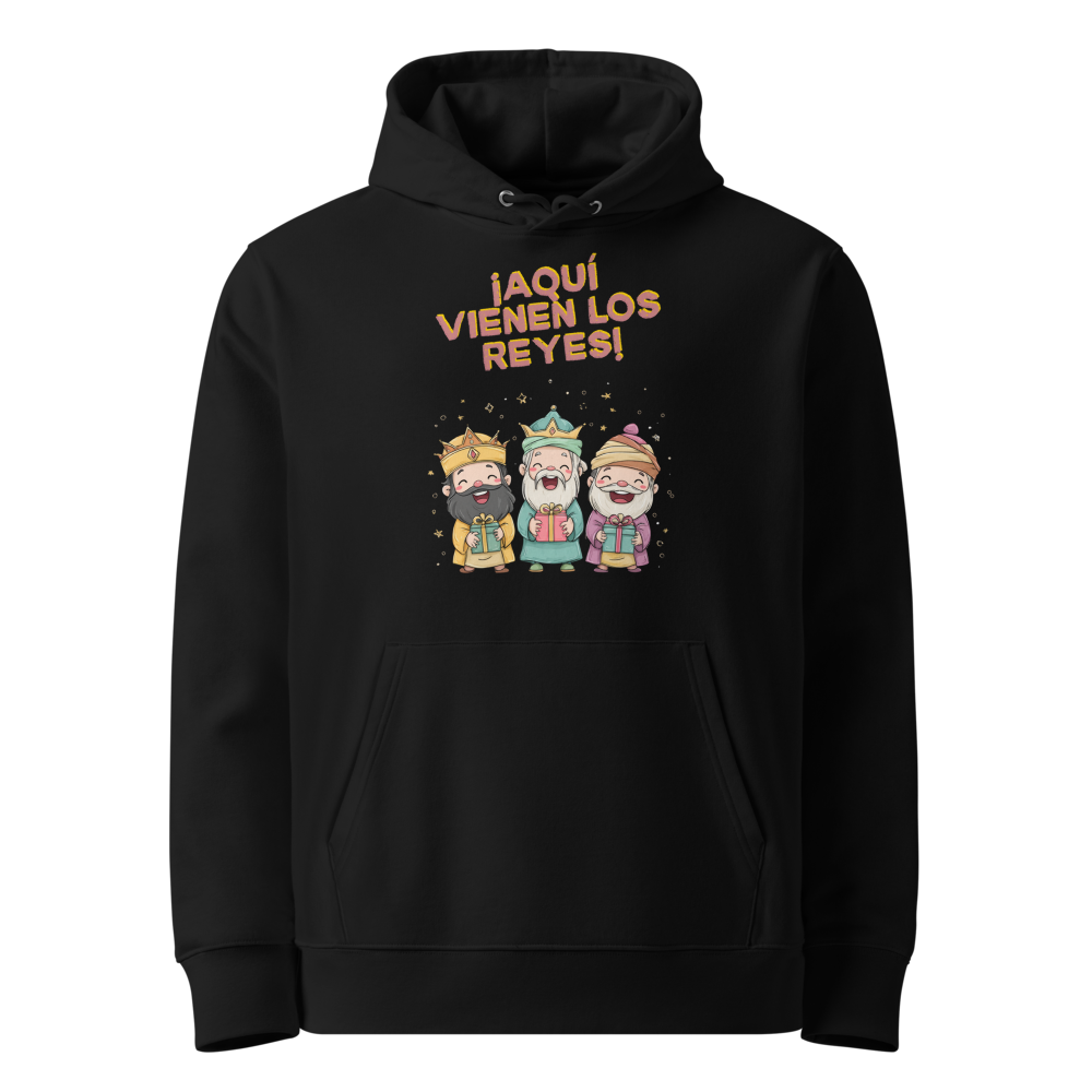 Aquí Vienen los Reyes en sudadera