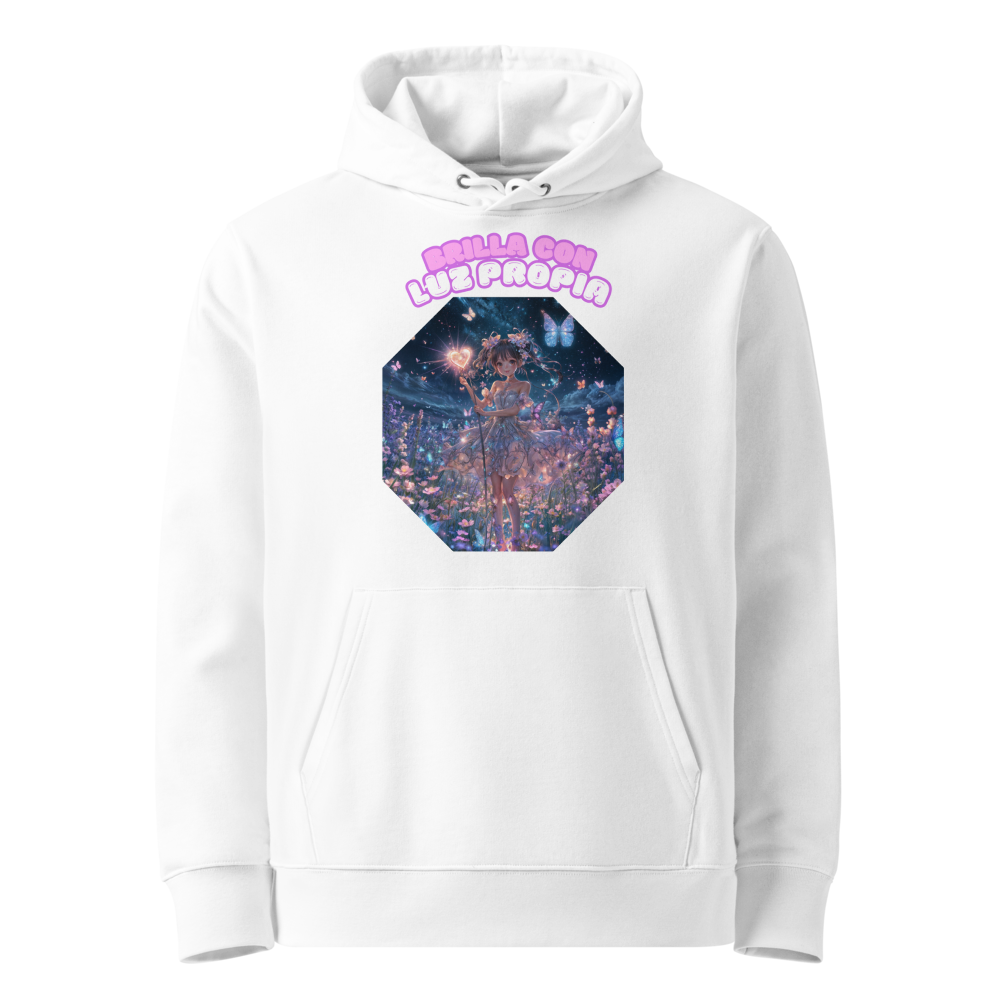 Brilla con Luz Propia en sudadera