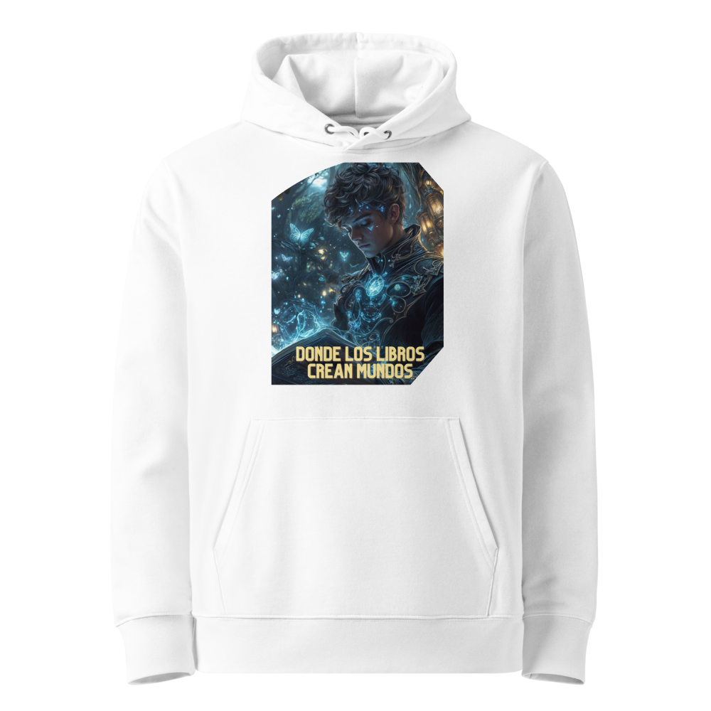 Donde los Libros Crean Mundos en sudadera