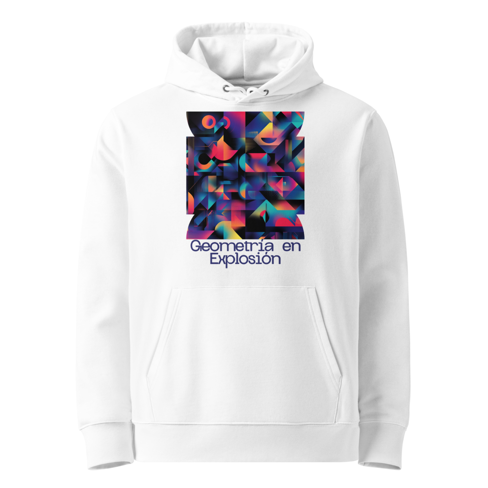 Geometría en Explosión en sudadera