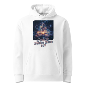 El Universo Comienza Dentro de Ti en sudadera