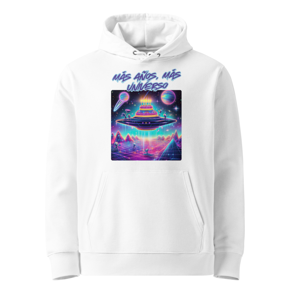 Más Años, Más Universo en sudadera