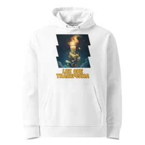 Luz que Transforma en sudadera