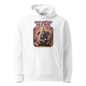 Estoy Aquí Solo por el Pastel en sudadera