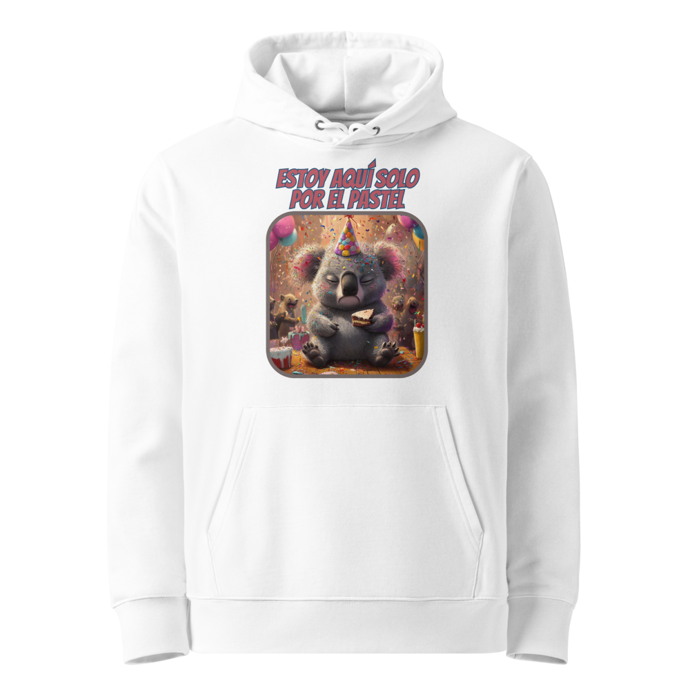 Estoy Aquí Solo por el Pastel en sudadera
