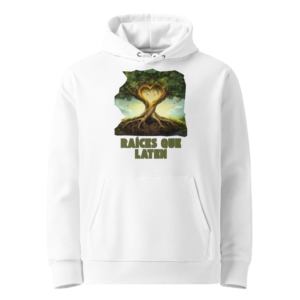 Raíces que Laten en sudadera