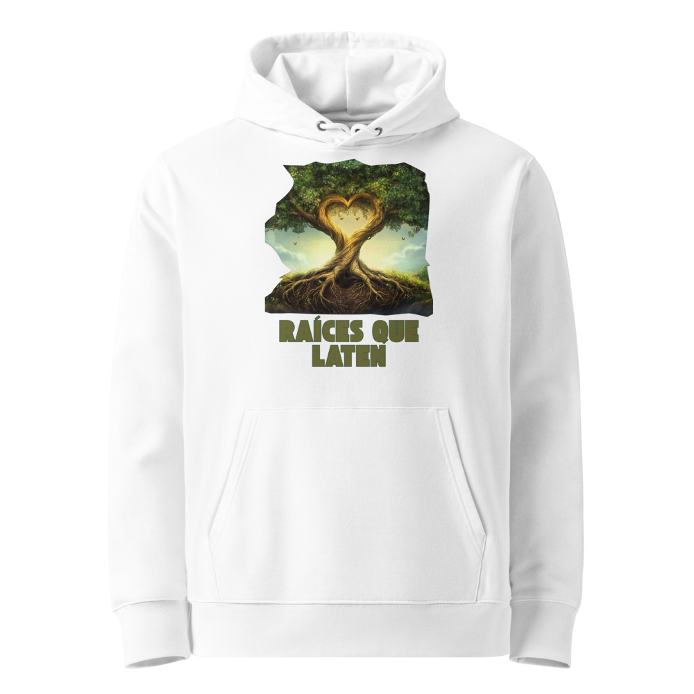Raíces que Laten en sudadera
