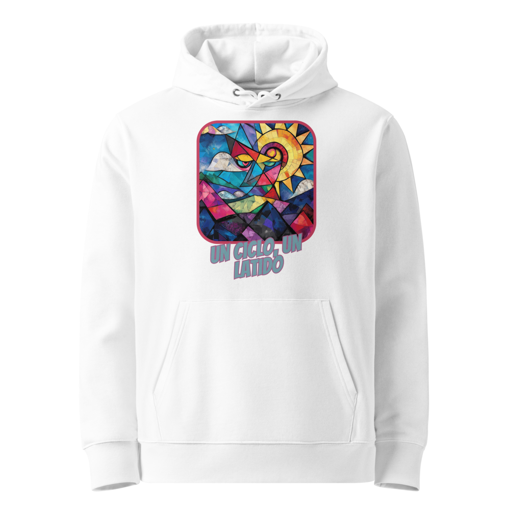 Un Ciclo, un Latido en sudadera